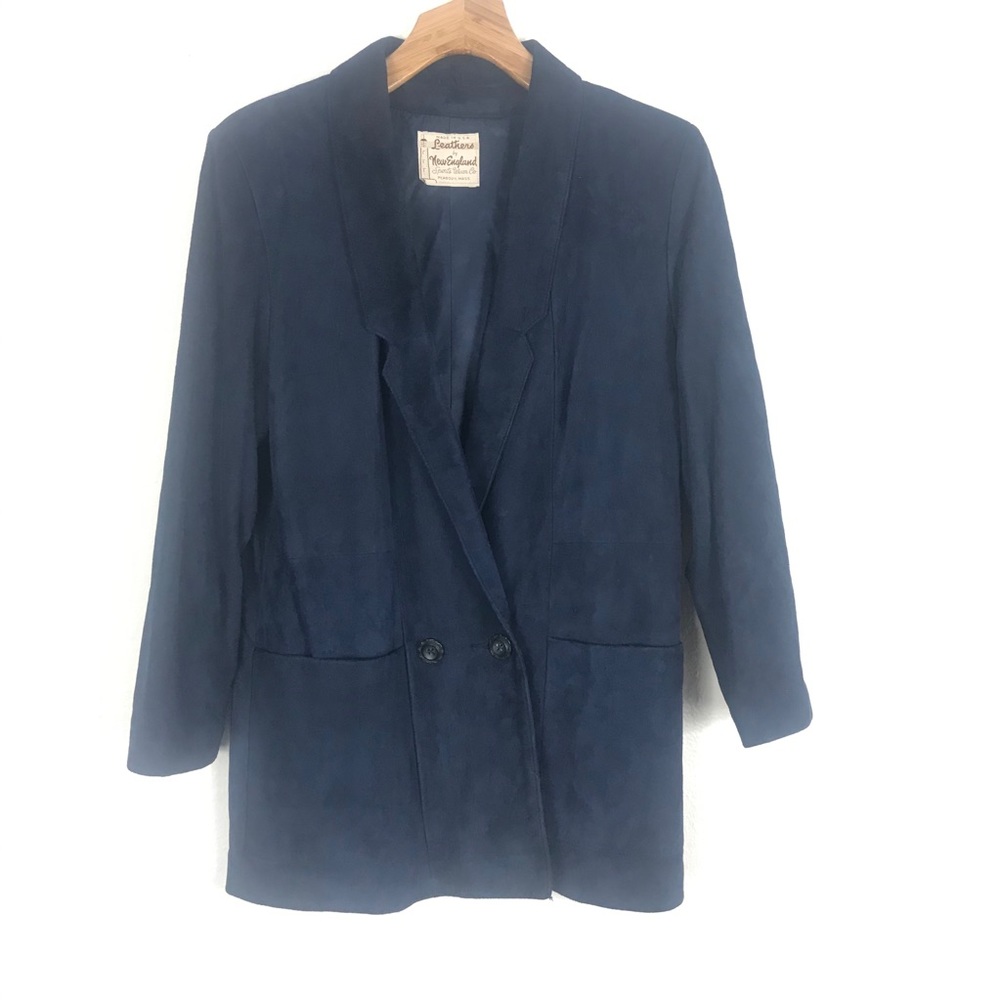 Vintage Leather by New England suede jacket